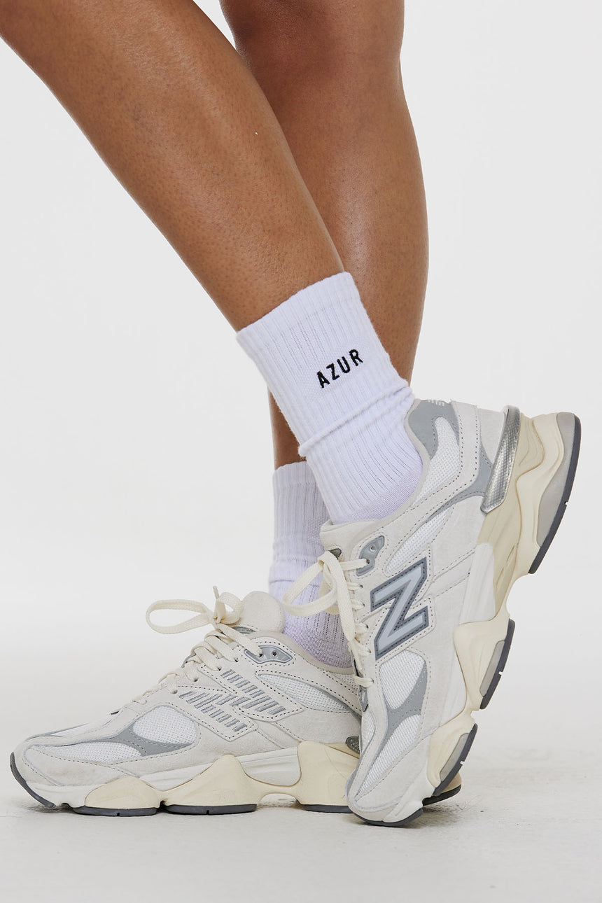 CREW SOCKS - WHITE
